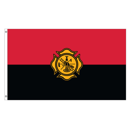 Fireman Rememberance Flag 3' x 5' Nylon