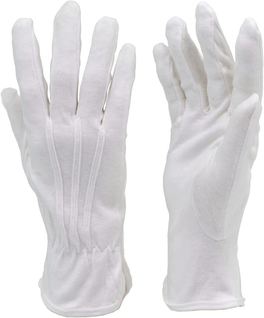 White Dress Uniform Gloves